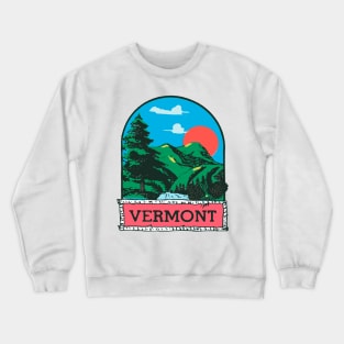 Vintage Style Vermont Crewneck Sweatshirt